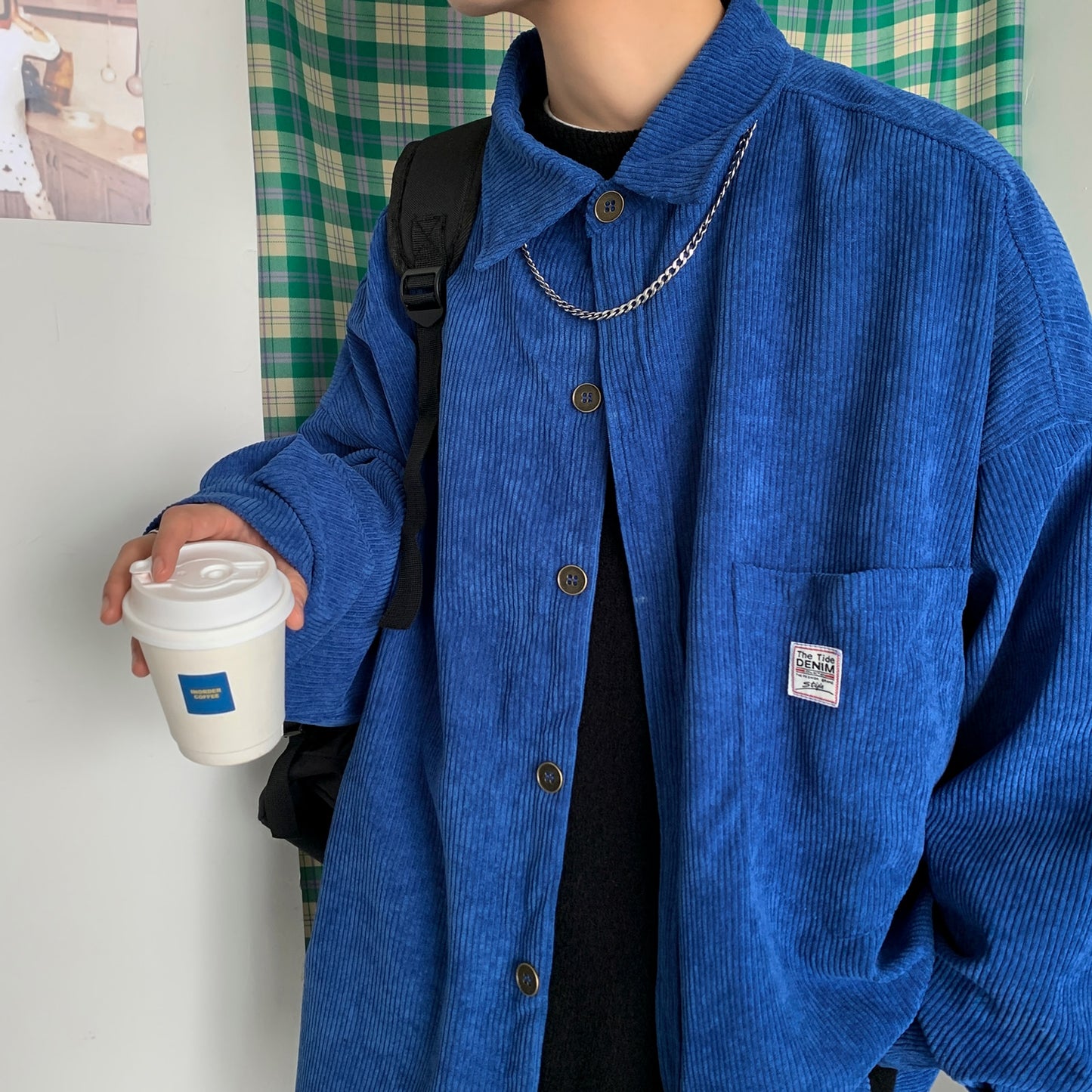Corduroy Harajuku Streetwear