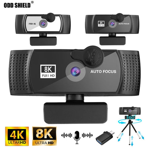 HD 8K 4K Webcam