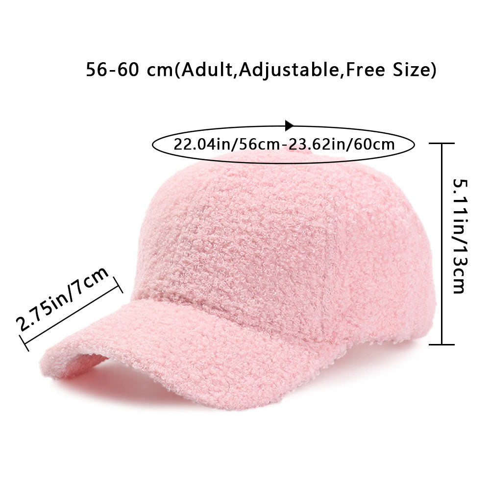 Warm Cap Wool Thick Baseball Cap & more
