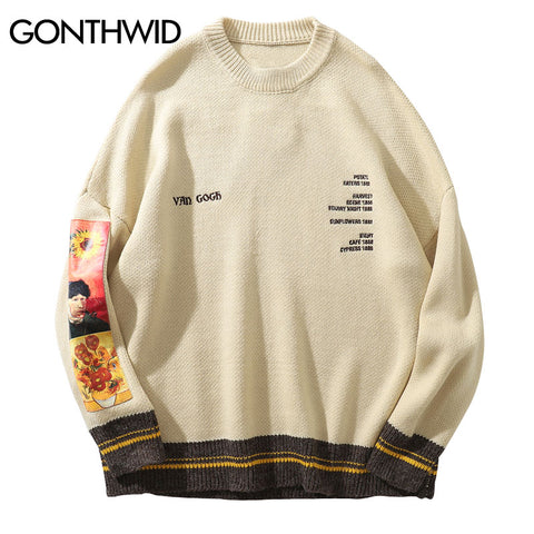 GONE WITH THE WIND VAN GOGH SWEATER